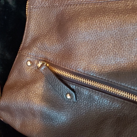 Kristen Bell Brown Leather Purse Handbag - Picture 8 of 8